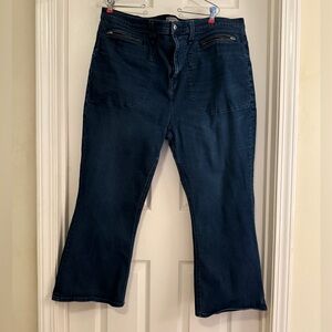 J. Crew Point Sur Dark Blue Women's Jeans stretch fabric